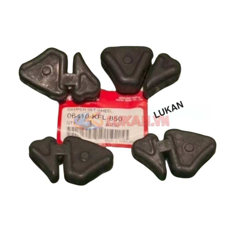 Bộ cao su đùm, cùi dĩa nhông tải WAVE Thái, FUTURE 1... zin 06410-KFL-850 - Ảnh 3