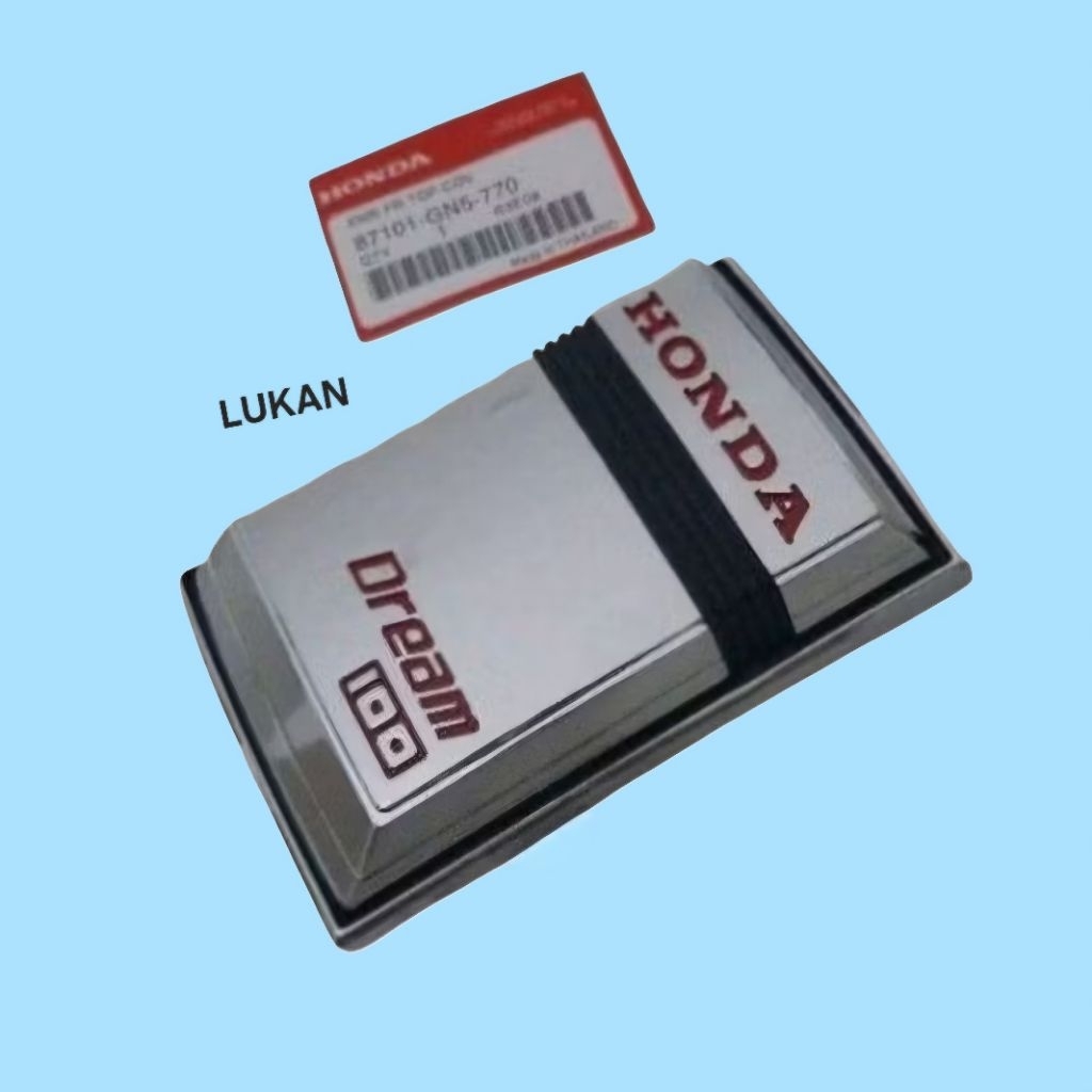 Mặt nạ con xi trước xe DREAM Thái chữ đỏ zin chính hãng 87101-GN5-770 - Ảnh 3