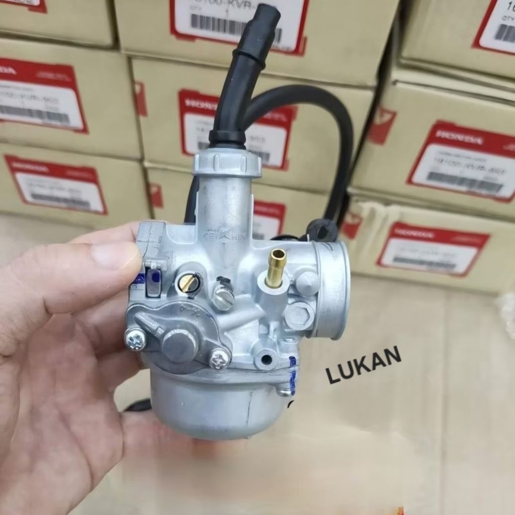 Bình xăng con, chế hòa khí xe WAVE Thái S100 zin Honda 16100-KVR-953 - Ảnh 6
