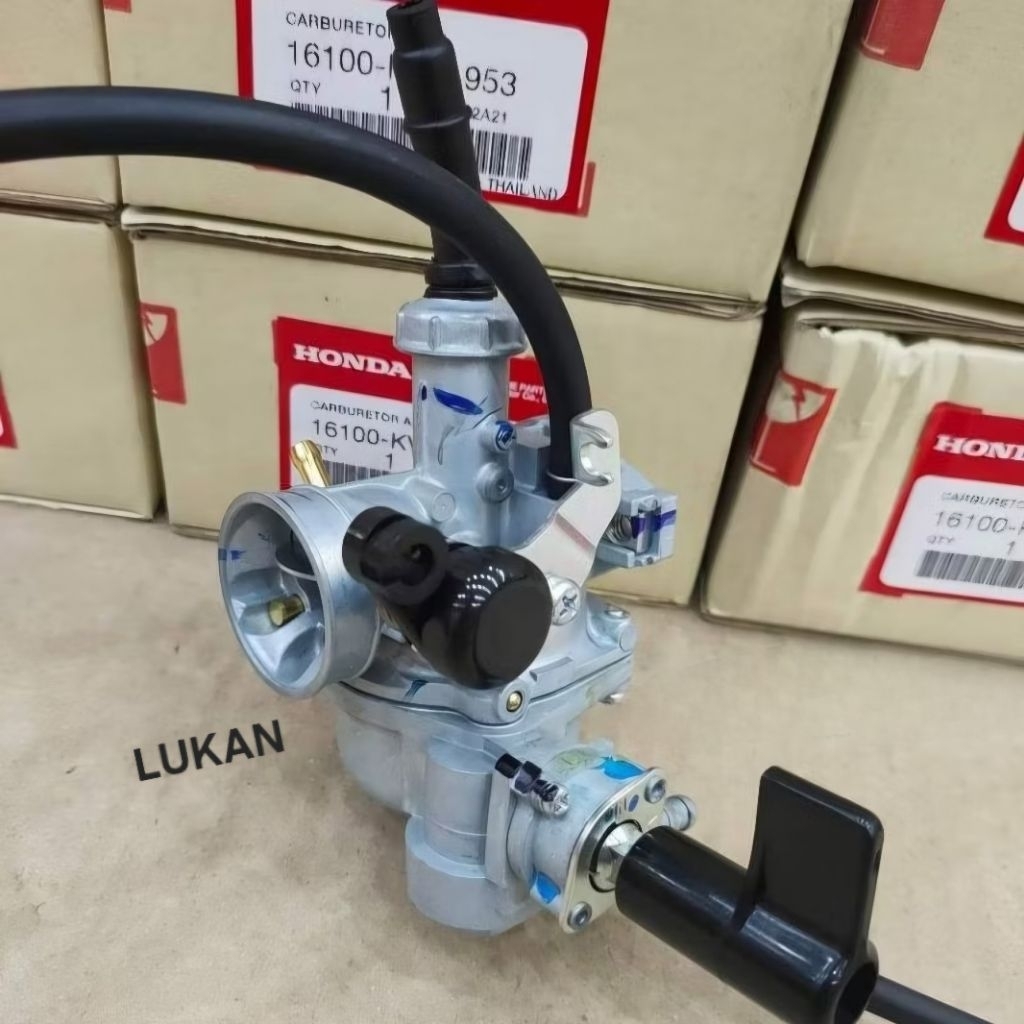 Bình xăng con, chế hòa khí xe WAVE Thái S100 zin Honda 16100-KVR-953 - Ảnh 7