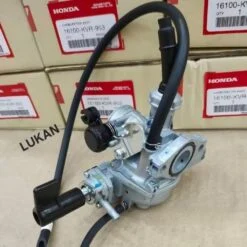 Bình xăng con, chế hòa khí xe WAVE Thái S100 zin Honda 16100-KVR-953
