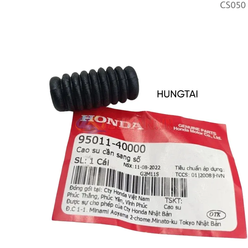 Cao su bọc cần sang số DREAM, WAVE, FUTURE, CUB... zin Honda 95011-40000 - Ảnh 2