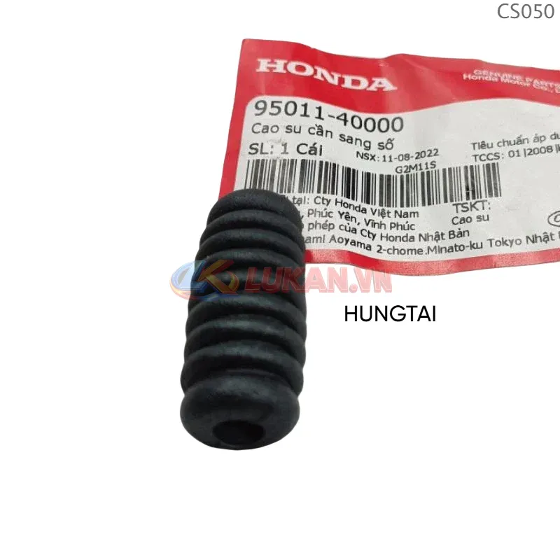 Cao su bọc cần sang số DREAM, WAVE, FUTURE, CUB... zin Honda 95011-40000 - Ảnh 4