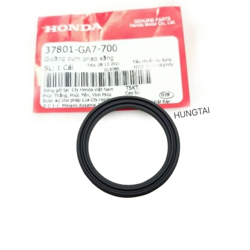 Gioăng, ron đệm phao báo thùng xăng DREAM, WAVE, FUTURE... zin 37801-GA7-700