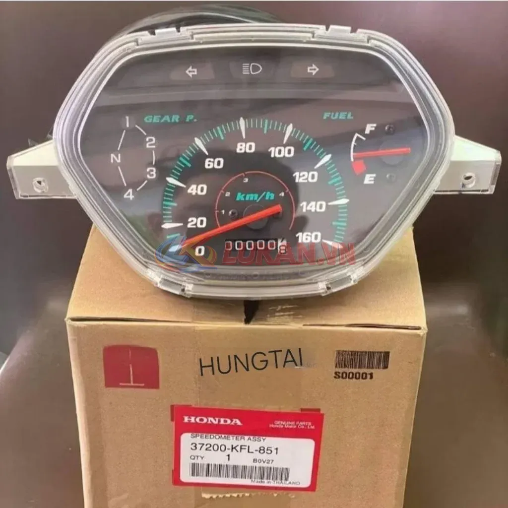 Cụm đồng hồ công tơ mét xe WAVE Thái zin chính hãng 37200-KFL-851 - Ảnh 3