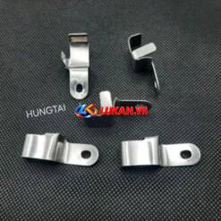 Khung inox bảo vệ nút công tắc kèn, còi xe DREAM...