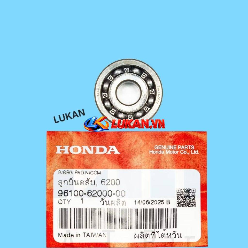 Bạc đạn bi ép ngắt nồi côn DREAM, WAVE, FUTURE.... 6200, 6000, 96100-62000-00 - Ảnh 6
