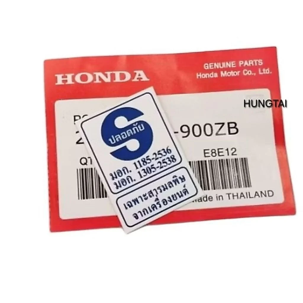 Tem thông số chữ S xanh dán khung sườn WAVE, DREAM Thái. zin Honda - Ảnh 3