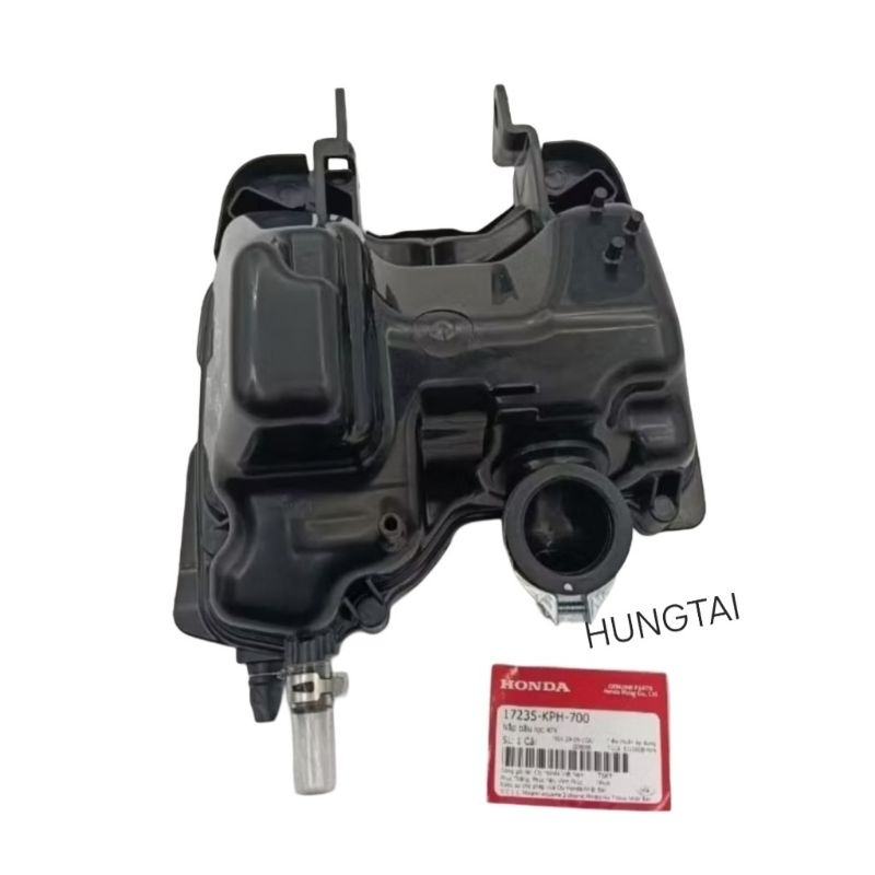 Bộ pô e, hộp bao tử lọc gió WAVE A, RS, S100, FUTURE NEO, X 125... zin Honda 17235-KPH-700