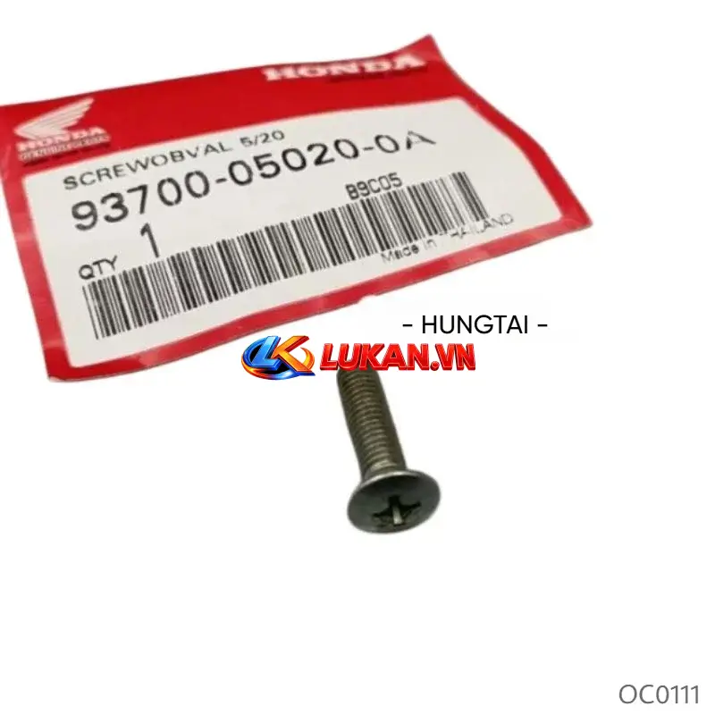 Ốc, vít bắt dây công tơ mét WAVE Thái, ZX, FUTURE 1.... zin 5x20 93700-05020-0A