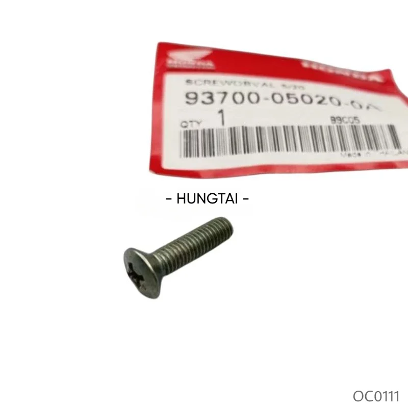 Ốc, vít bắt dây công tơ mét WAVE Thái, ZX, FUTURE 1.... zin 5x20 93700-05020-0A - Ảnh 4