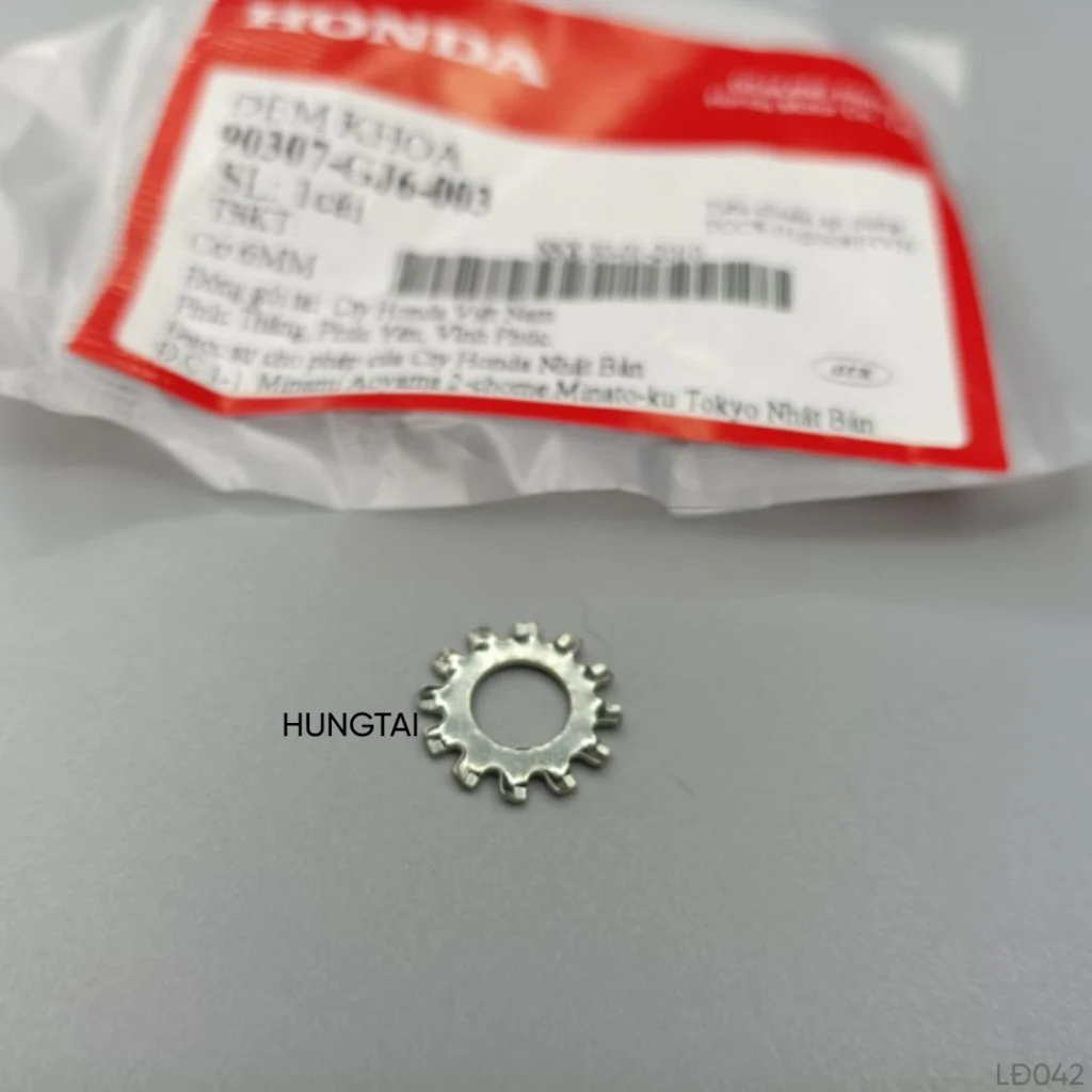 Đệm khóa chỉnh đèn pha, chóa đèn xe máy Honda 90307-GJ6-003 - Ảnh 4