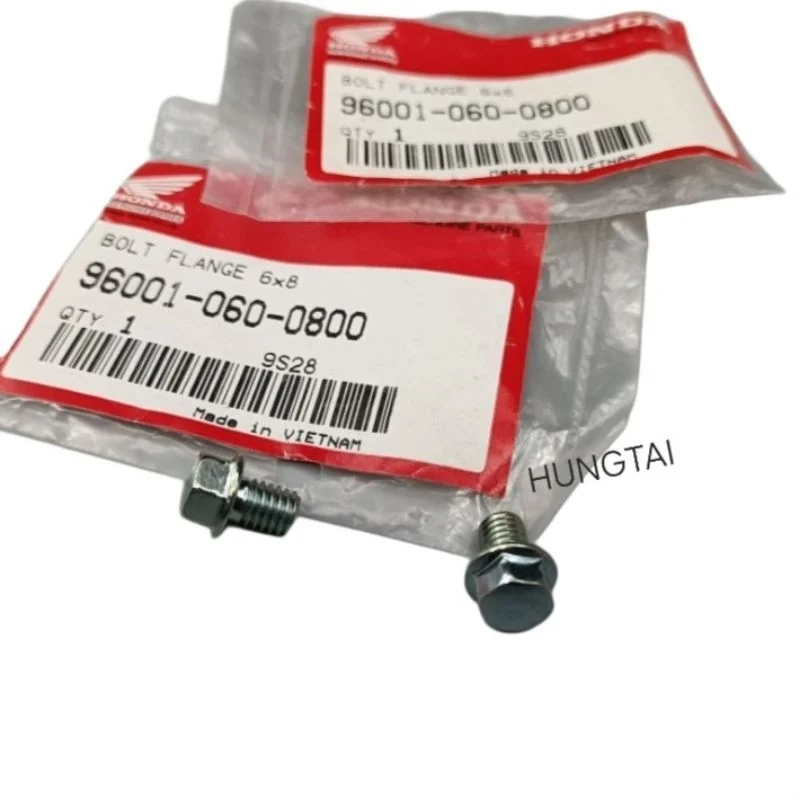 1 Ốc bắt tấm bảo vệ che pô, ống xả FUTURE 1 đời đầu zin 6x10 96001-060-0800