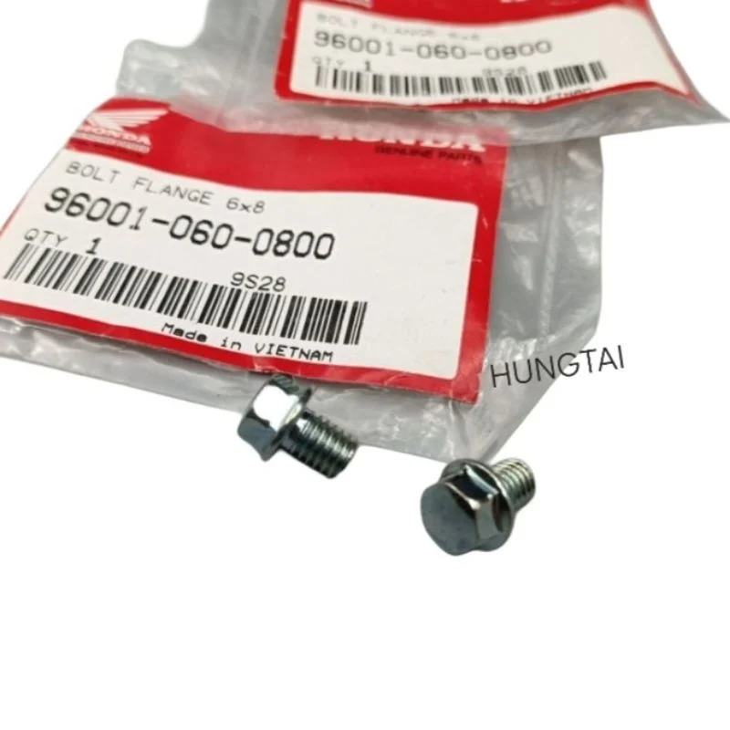 1 Ốc bắt tấm bảo vệ che pô, ống xả FUTURE 1 đời đầu zin 6x10 96001-060-0800 - Ảnh 3