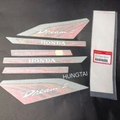 Bộ team lửa dán xe DREAM Thái zin chính hãng Honda