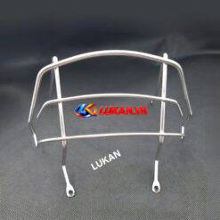 Khung bảo vệ đuôi đèn hậu, lái stop xe DREAM inox