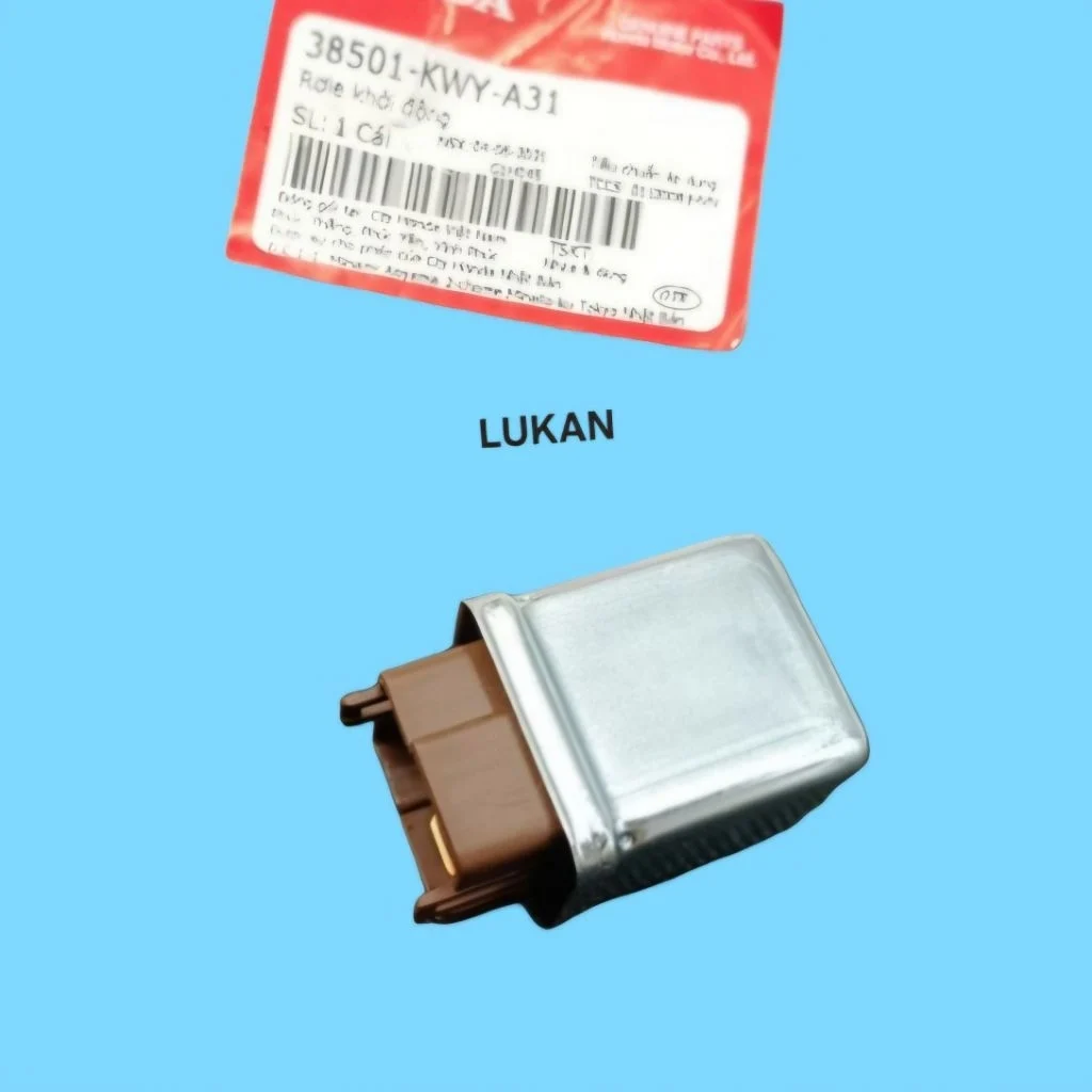 Cục Rơ le đề khởi động DREAM WAVE, FUTURE... zin Honda 38501-KWY-A31 - Ảnh 3
