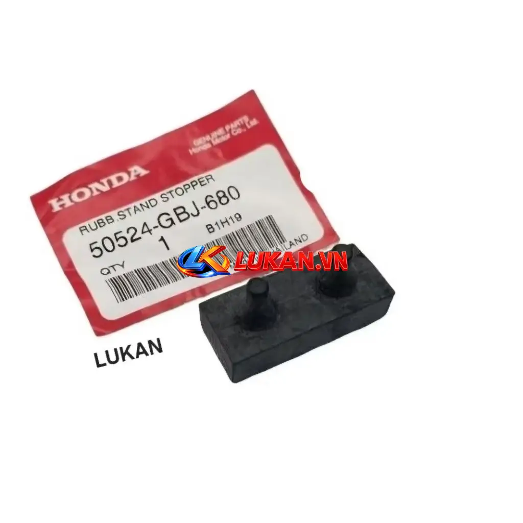 Cao su chân chống đứng 2 lỗ xe WAVE, FUTURE.... zin Honda Thái 50524-GBJ-680 - Ảnh 2
