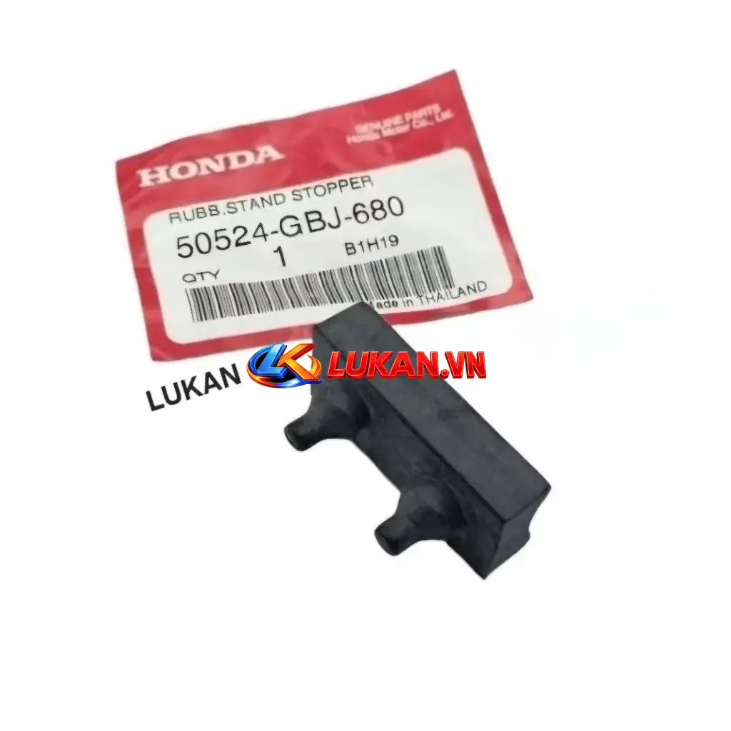 Cao su chân chống đứng 2 lỗ xe WAVE, FUTURE.... zin Honda Thái 50524-GBJ-680