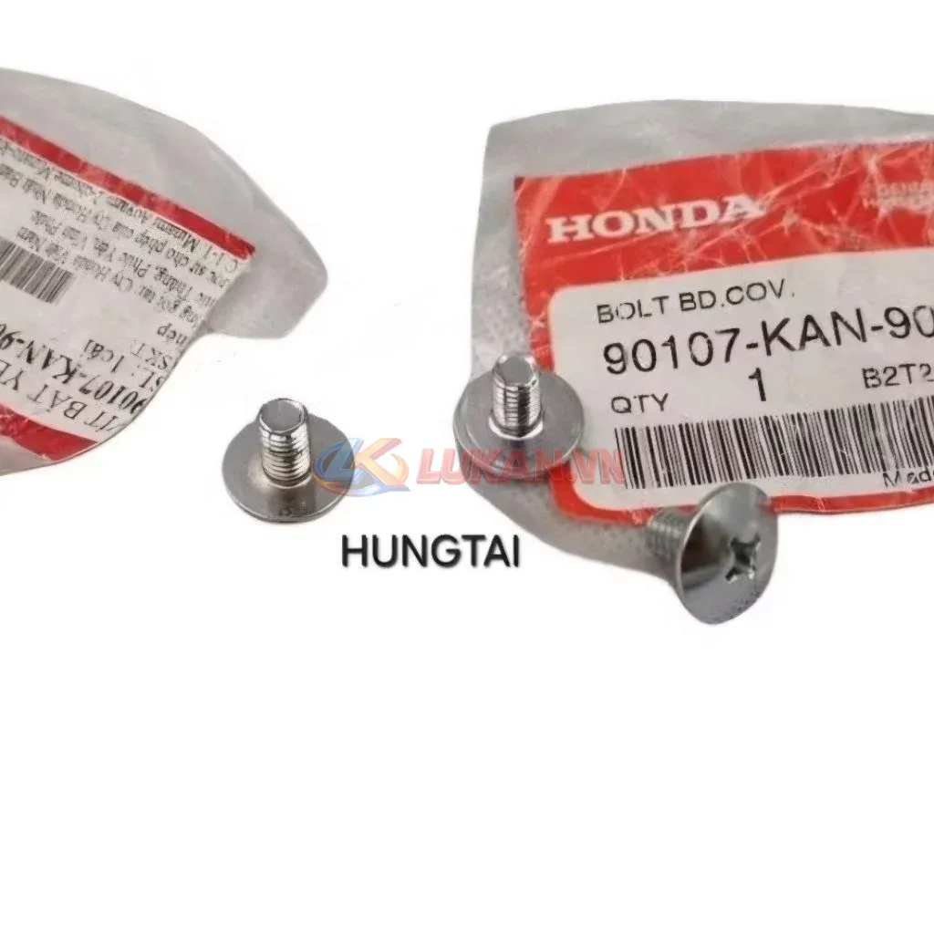 1 Ốc, vít bắt bững yếm xe WAVE, FUTURE... zin Honda 90107-KAN-900 - Ảnh 4