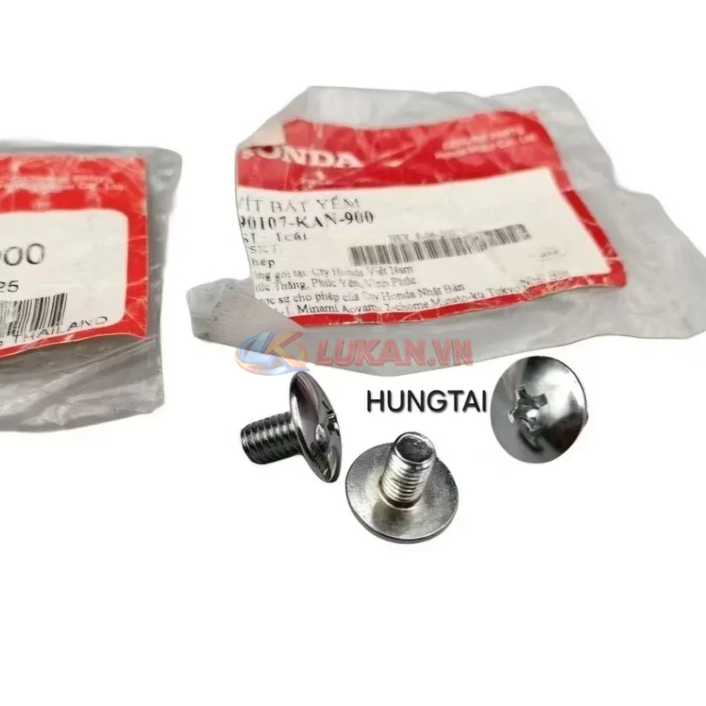 1 Ốc, vít bắt bững yếm xe WAVE, FUTURE... zin Honda 90107-KAN-900 - Ảnh 3