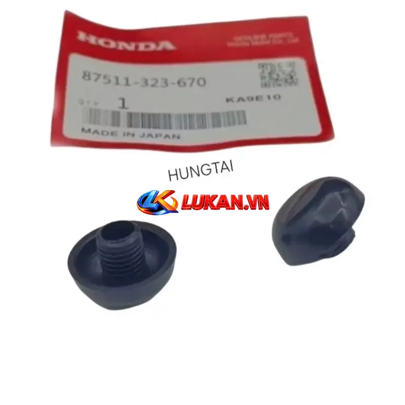 2 nút nhựa, nắp bịt lỗ chân gương xe DREAM, WAVE, FUTURE, CUB...