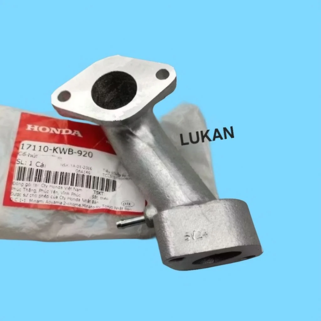Họng co xăng, cổ hút xe WAVE S110, RSX, BLADE, A 110... zin Honda 17110-KWB-920