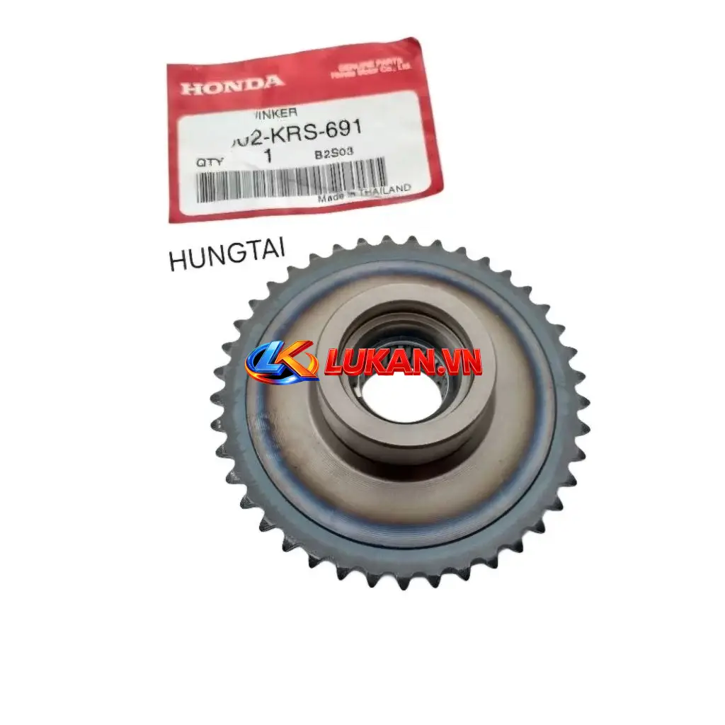 Nhông bánh răng, dĩa đề khởi động xe DREAM, WAVE 100... zin 28110-KTL-780, 28110-KRS-920