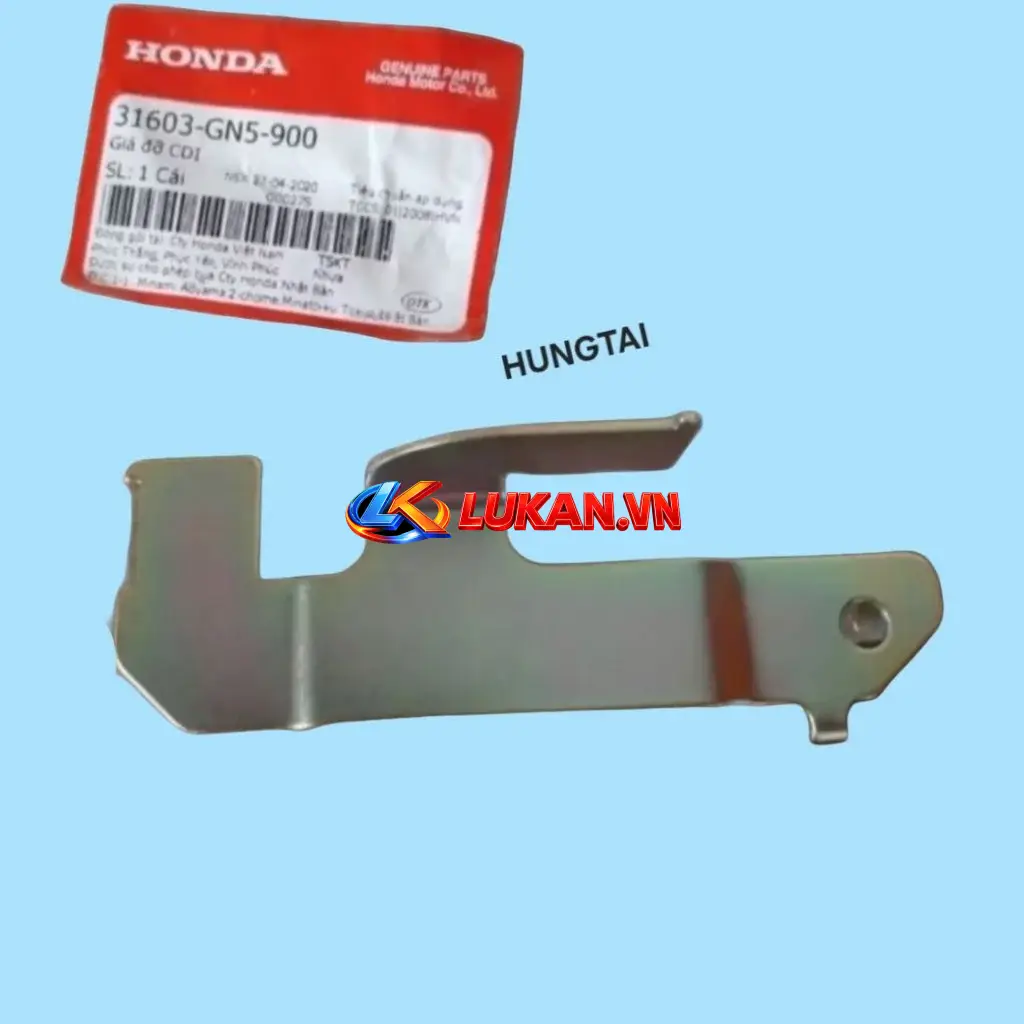 Khung, pass giá đỡ CDI, treo cục IC, Rơ le xi nhan xe DREAM zin Honda 31603-GN5-900