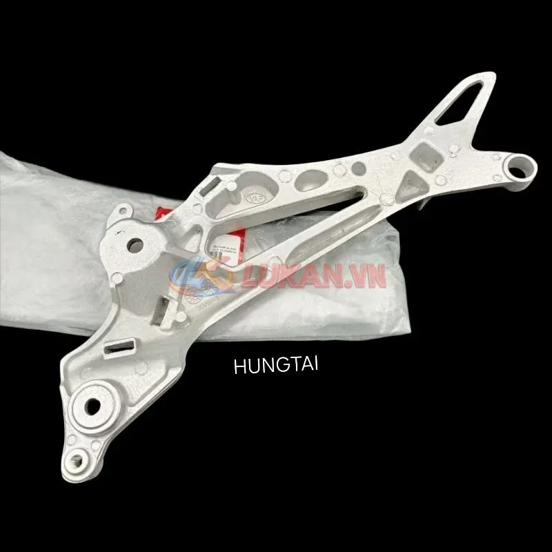 Cặp đùi pass nhôm gác chân sau xe WAVE RSX 100 zin Honda 50605-KVR-600 - Ảnh 3