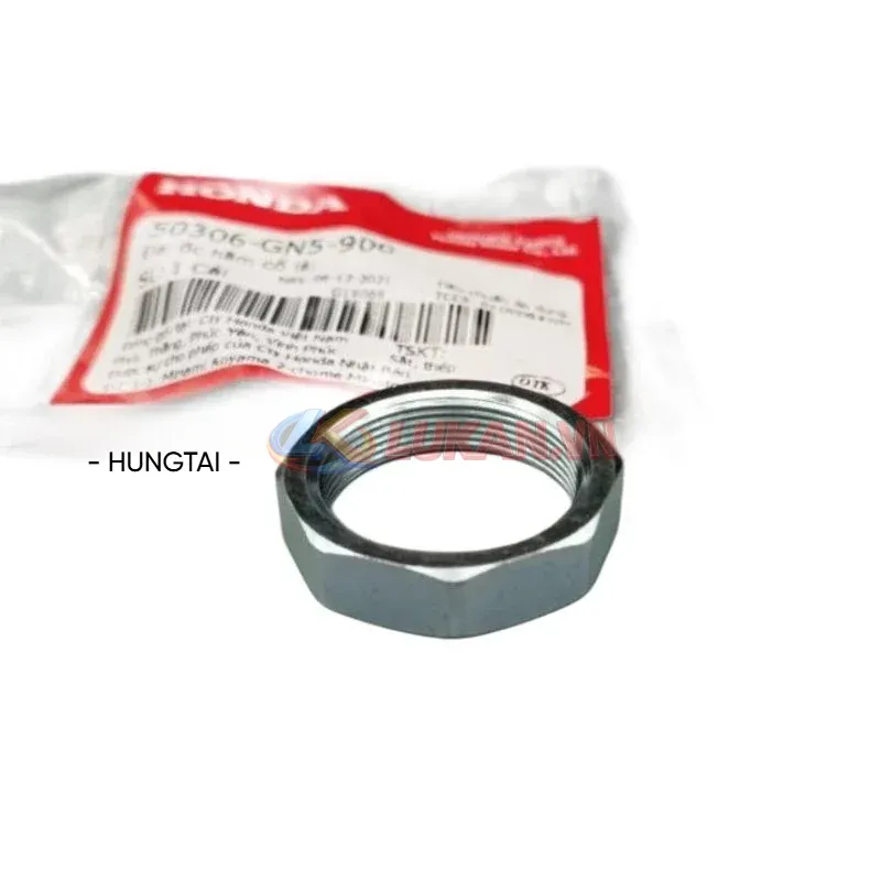Đai ốc, tán hãm cổ lái, chảng ba DREAM, WAVE, FUTURE... zin Honda 50306-GN5-900 - Ảnh 4