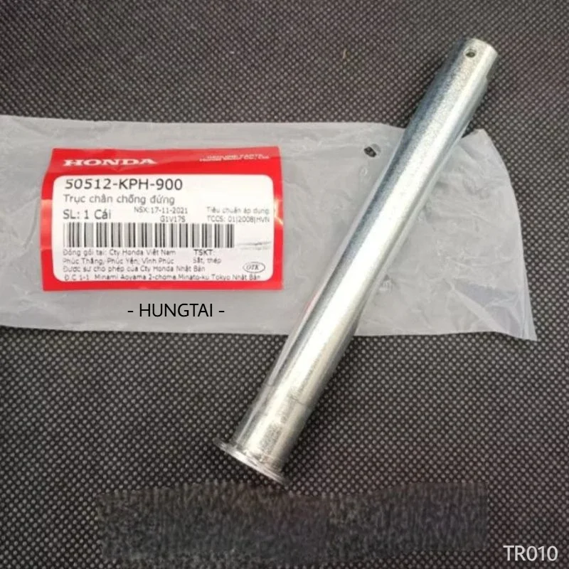 Trục cốt chân chống đứng, giữa xe FUTURE 2, NEO, X 125.... zin Honda 50512-KPH-900 - Ảnh 4