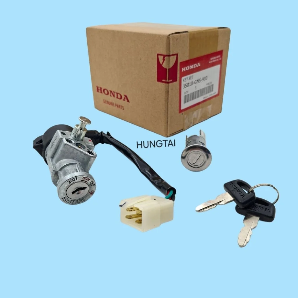 Bộ ổ khóa, công tắc điện xe DREAM Thái zin chính hãng Honda 35010-GN5-903 - Ảnh 4