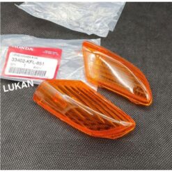 Cặp nắp, ốp chụp võ đèn xi nhan trước WAVE Thái 110 zin Honda 33402-KFL-851, 33452-KFL-851