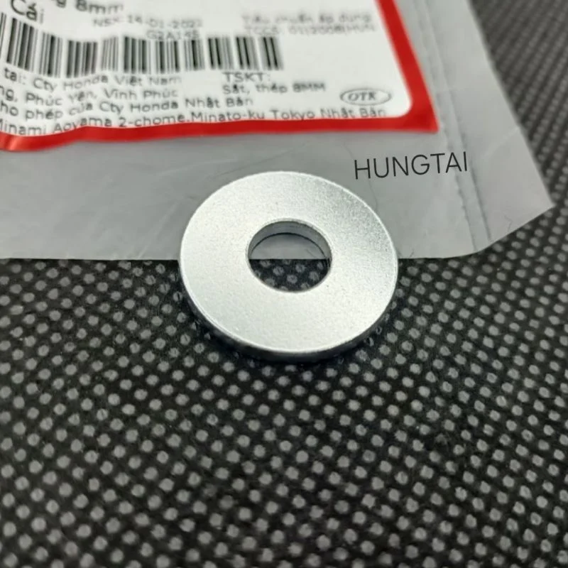 Lông đền nhựa cốp, pass nhôm, treo pô DREAM, WAVE, FUTURE... đệm phẳng 8mm zin 94103-08200, 94103-08000 - Ảnh 3