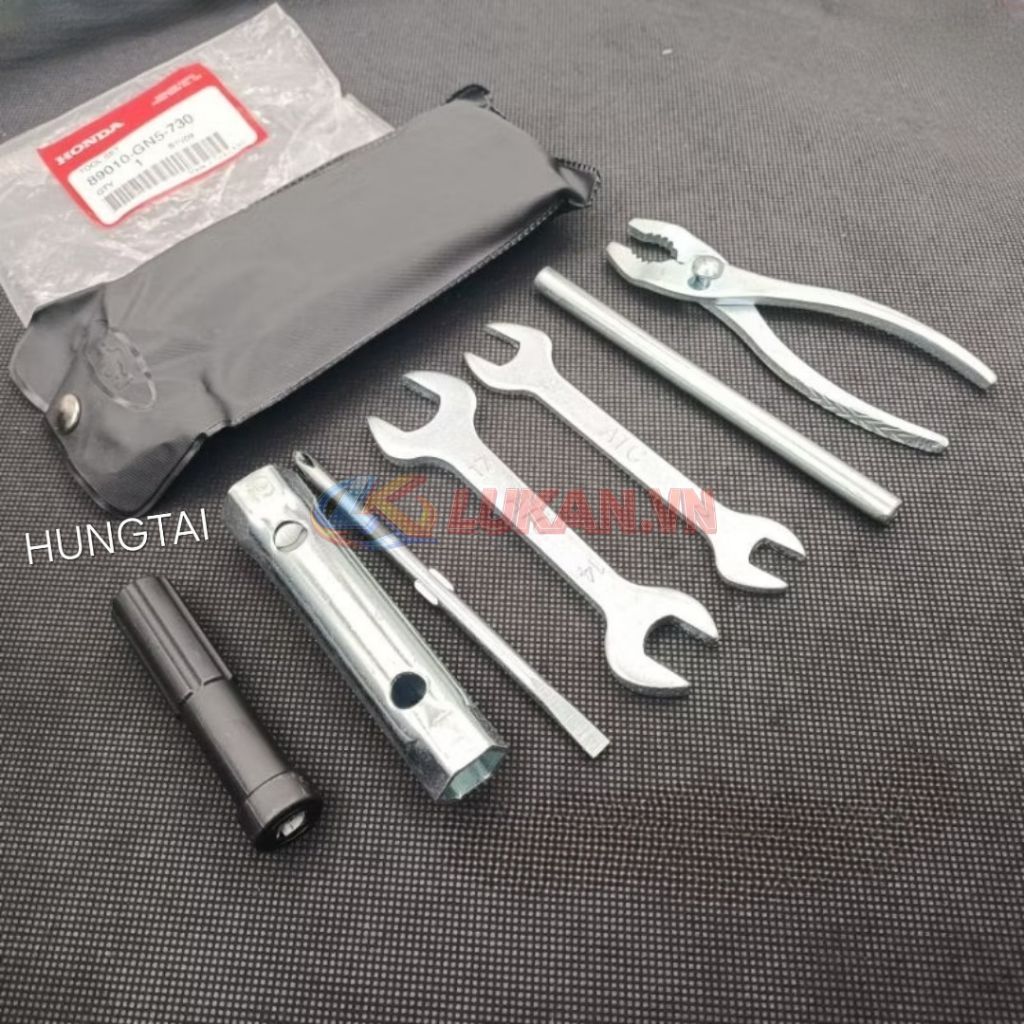 Bộ dụng cụ túi đồ nghề xe DREAM, WAVE... zin Honda Thái 89010-GN5-730 - Ảnh 2