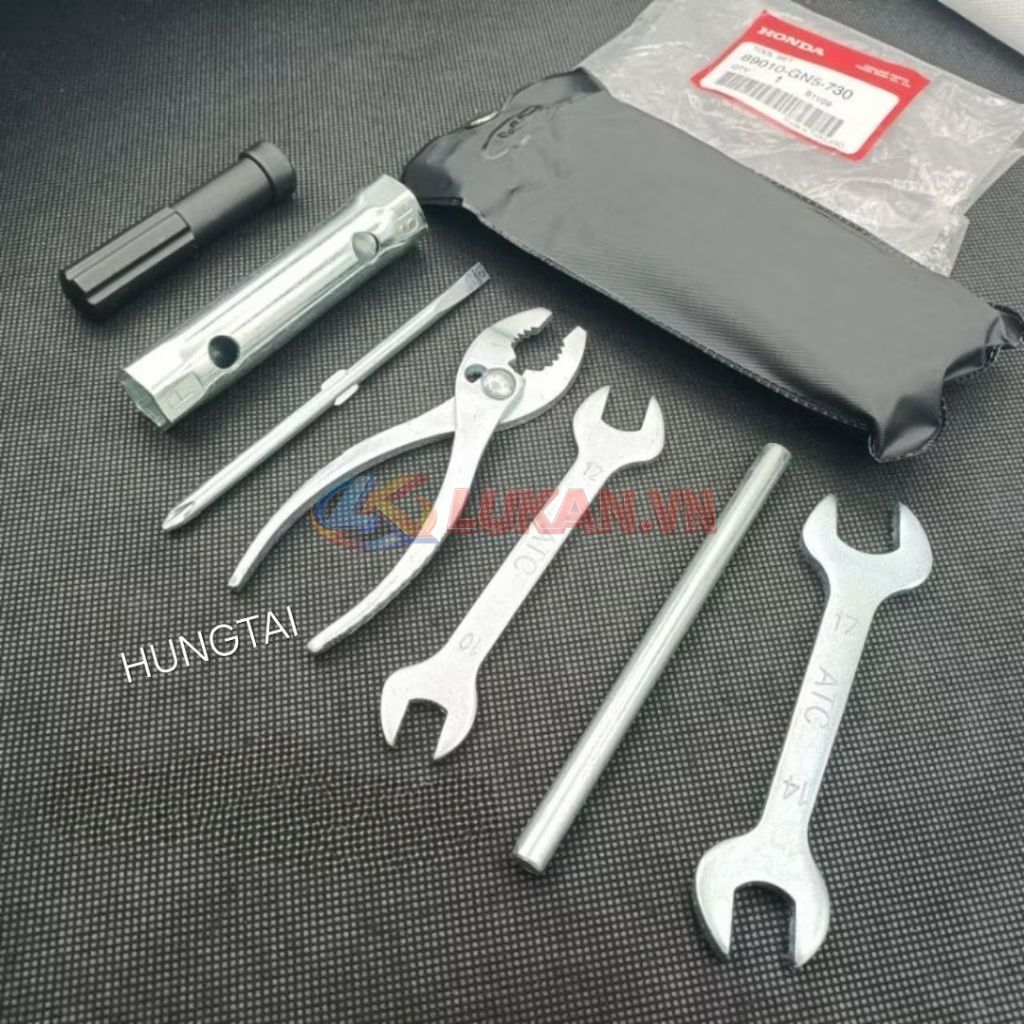 Bộ dụng cụ túi đồ nghề xe DREAM, WAVE... zin Honda Thái 89010-GN5-730 - Ảnh 4