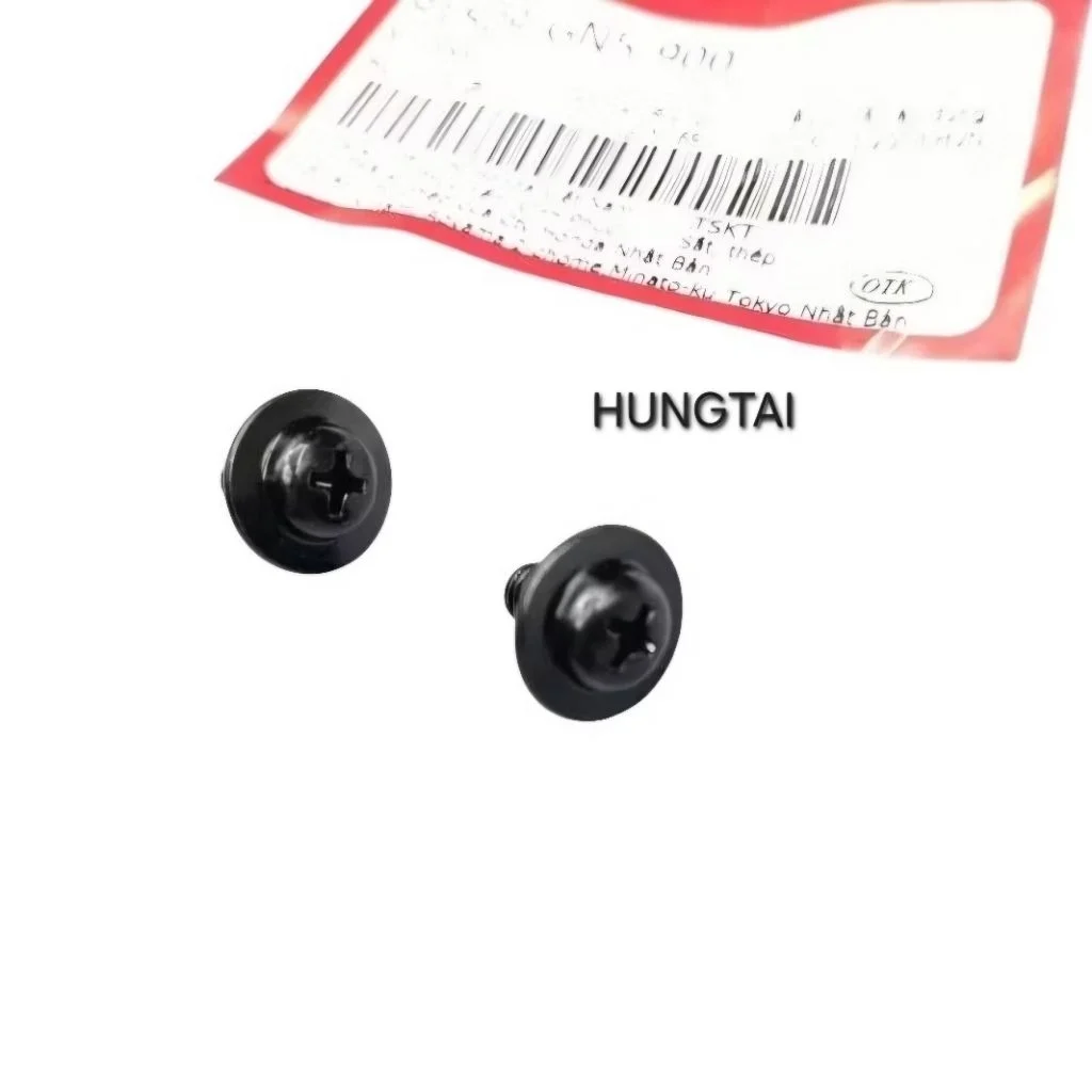 1 ốc nẹp sườn thùng xăng, đồng hồ xe DREAM zin Honda. vít 5x9 91509-GN5-900 - Ảnh 3