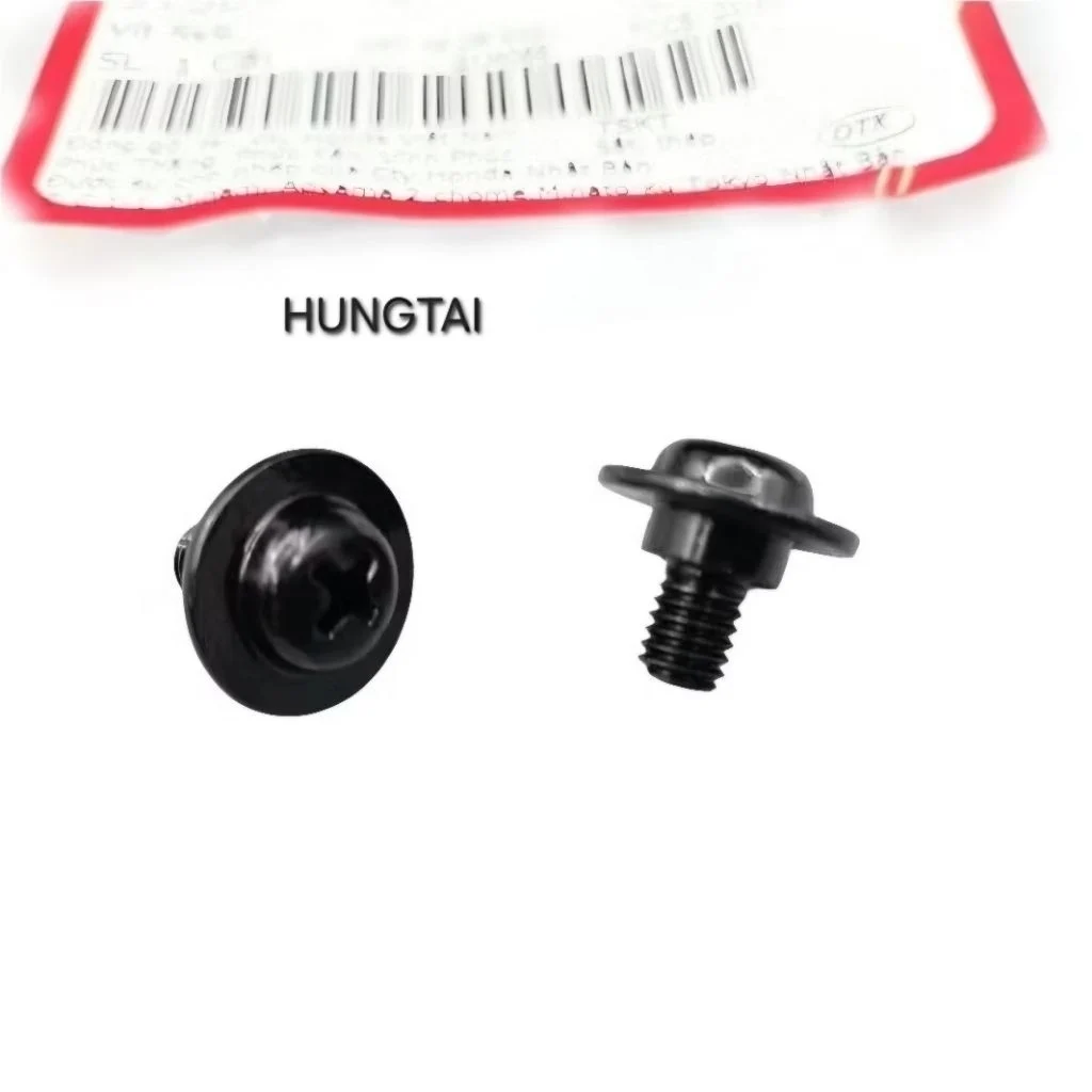 1 ốc nẹp sườn thùng xăng, đồng hồ xe DREAM zin Honda. vít 5x9 91509-GN5-900 - Ảnh 2
