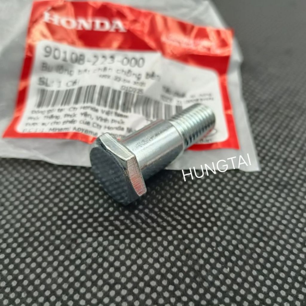 Ốc, bu lông bắt chân chống nghiêng DREAM, WAVE, FUTURE, WINNER... zin Honda 90108-223-000 - Ảnh 3