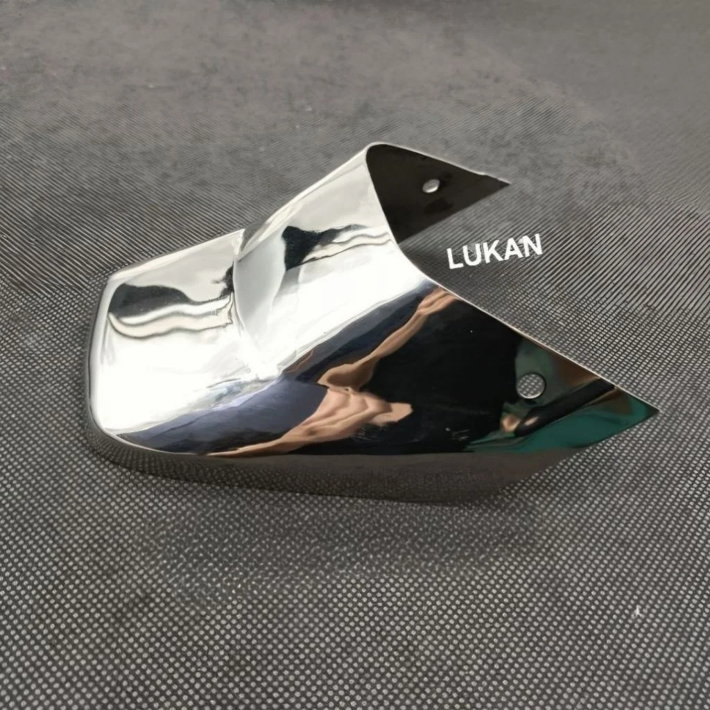 Dè Inox chắn bùn sau nhựa đuôi xe DREAM.... - Ảnh 3