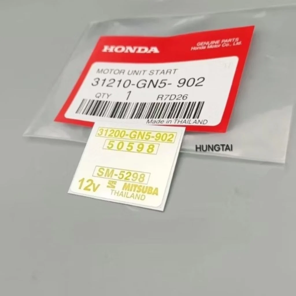 Tem dán củ motor đề khởi động xe DREAM Thái zin Honda 31210-GN5-902 - Ảnh 2