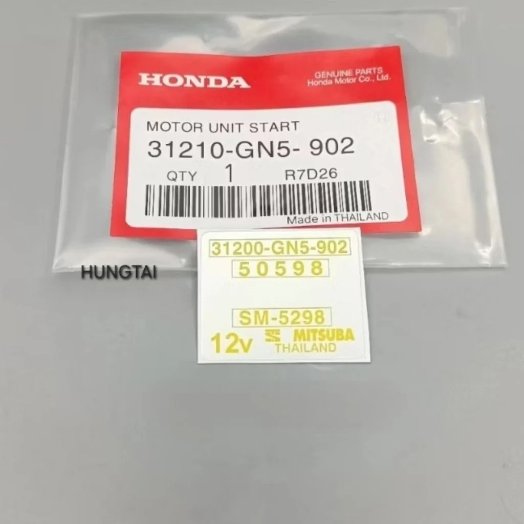 Tem dán củ motor đề khởi động xe DREAM Thái zin Honda 31210-GN5-902 - Ảnh 4