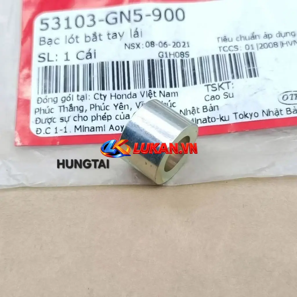 Bạc lót tay lái, bắt ghi đông sọ khỉ DREAM, WAVE, FUTURE... zin 53103-GN5-900