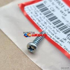 Ốc, vít bắt đèn hậu, xi nhan xe DREAM, WAVE ALPHA.... 4x16 trắng zin 93901-24480