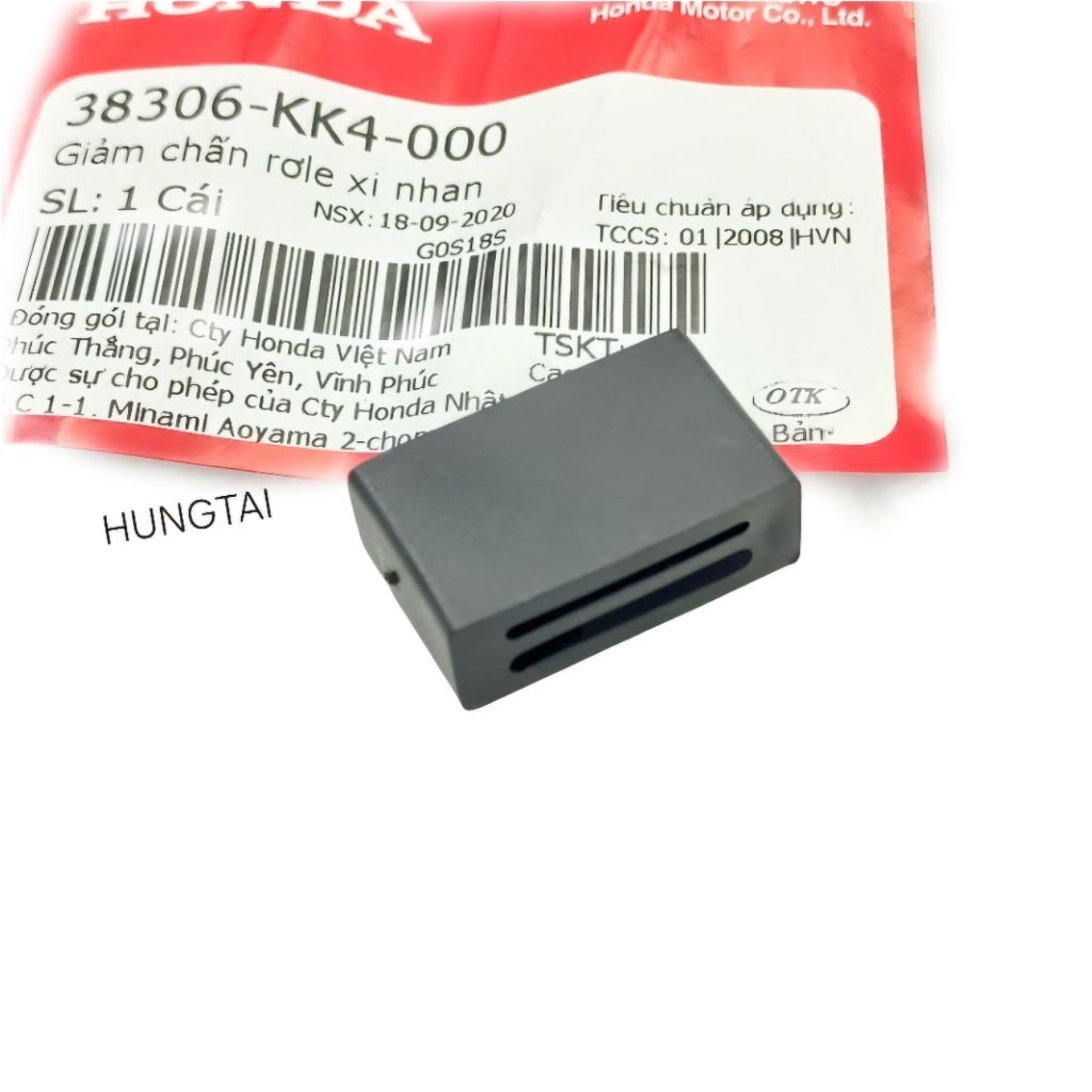 Cao su giảm chấn rơ le, cục chớp xi nhan DREAM, WAVE, FUTURE... zin 38306-KK4-000 - Ảnh 5