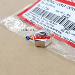 Đai ốc, Tán gắn pass chữ Y má phanh DREAM, WAVE, FUTURE... zin 8mm 94002-080-000S, 94001-080-000S