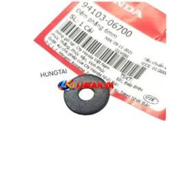 Đệm phẳng, lông đền đen đuôi biển số xe DREAM... 6mm zin 94103-06700