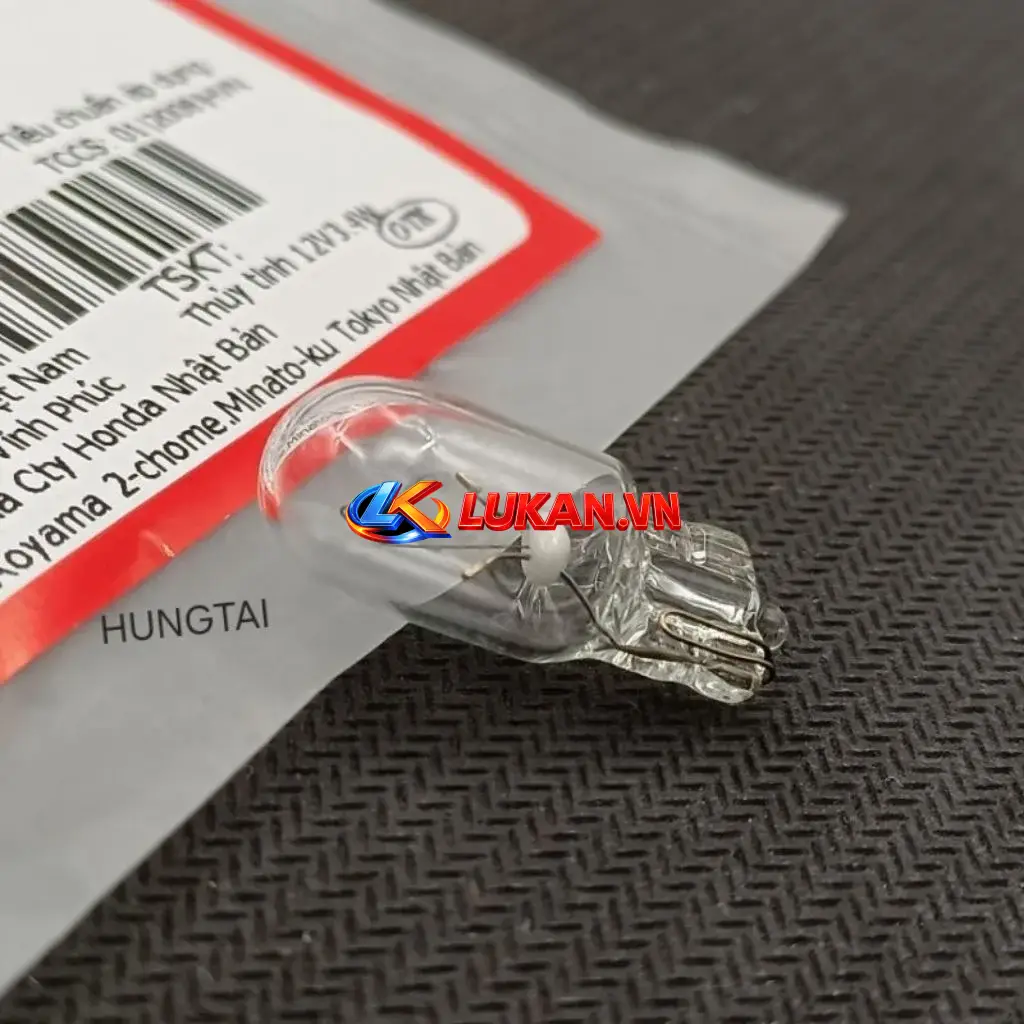 Bóng đèn demi xi nhan DREAM, WAVE, FUTURE... T10 (12V 3.4W) zin 34908-GA7-701 - Ảnh 5
