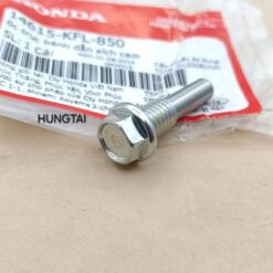 Ốc trục bánh dẫn xích cam, bánh lòng DREAM, WAVE, FUTURE.... zin Honda 14615-KFL-850
